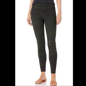 Lysse Denim Leggings Patterned Size S